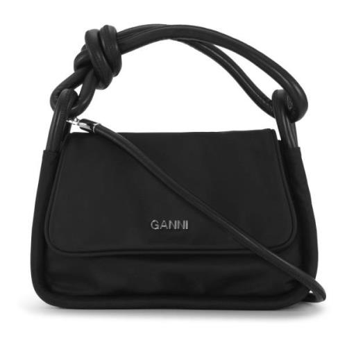 Ganni Shoulder Bags Black, Dam