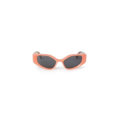 Off White Gula Orange Solglasögon - Uppgradera din stil Orange, Dam
