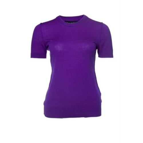 Dolce & Gabbana Pre-owned ullt -shirt Purple, Dam