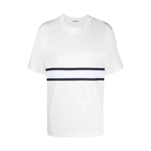 Moncler Oversize T-shirt för kvinnor White, Dam