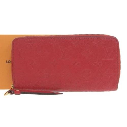 Louis Vuitton Vintage Pre-owned Läder plnbcker Red, Dam