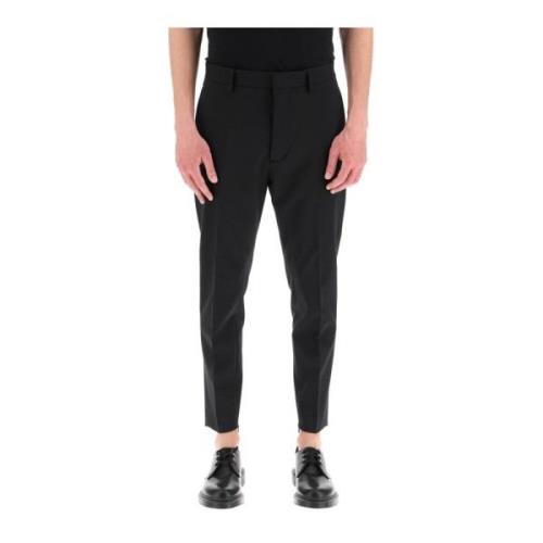 Dsquared2 Stretch Slim-Fit Ull Skinny Dan Byxor Black, Herr