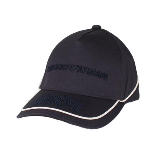 Emporio Armani Marinblå Baseballkeps Blue, Herr