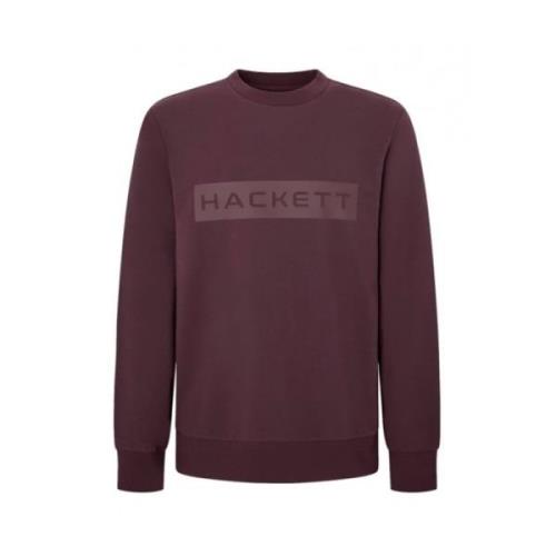 Hackett Essential Sweatshirt Red, Herr