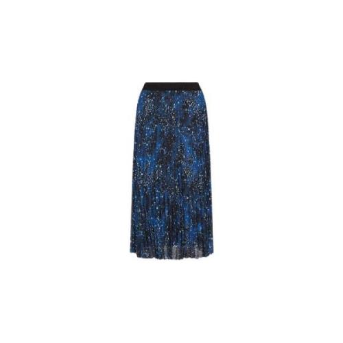 Karl Lagerfeld Midi kjol Blue, Dam