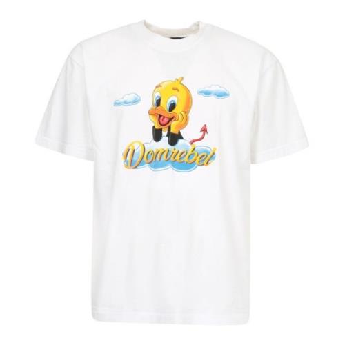 Domrebel T-Shirts White, Herr