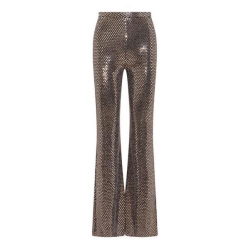 Nineminutes Wide Trousers Gray, Dam