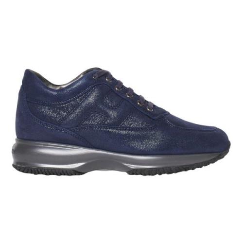 Hogan Interaktiva Sneakers - 35 Blue, Dam