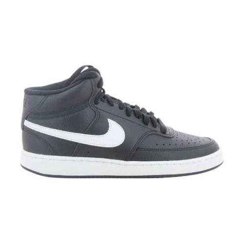 Nike Svarta Court Vision Mid WS Skor för Damer Black, Dam