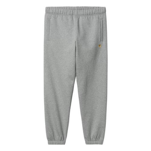 Carhartt Wip Chase Sweat Pant - Bekväma och stiliga joggingbyxor Gray,...