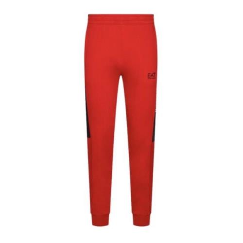 Emporio Armani EA7 Trousers Red, Herr