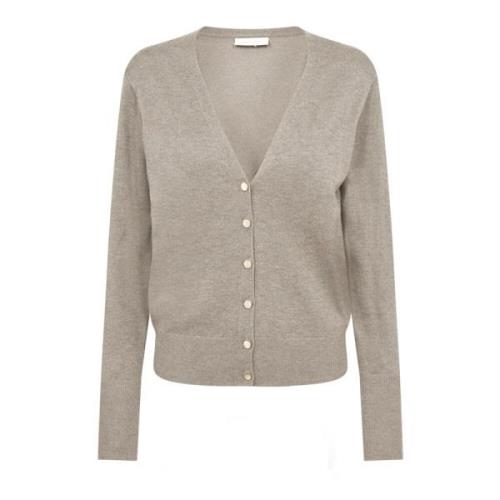 Freequent Mjuk och stilfull Katie Cardigan Gray, Dam