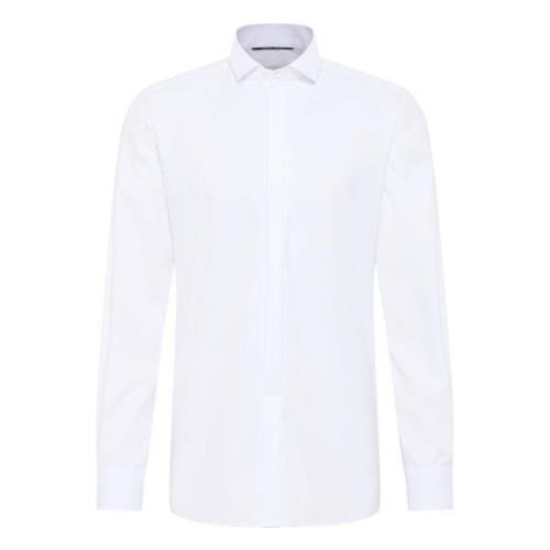 Eterna Modern Fit Långärmad Skjorta Vit White, Herr