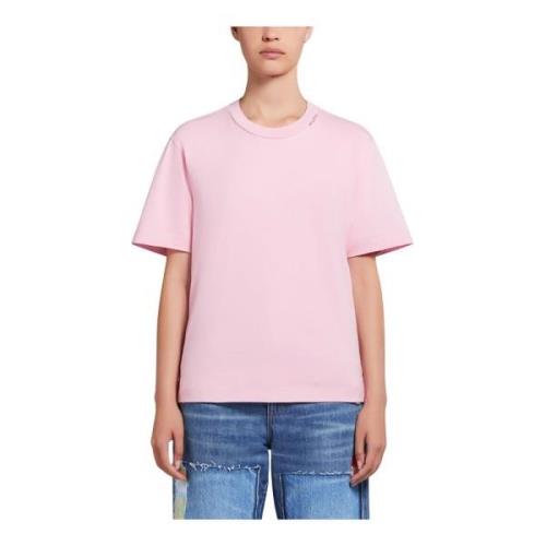 Marni Rundhalsad T-shirt Pink, Dam
