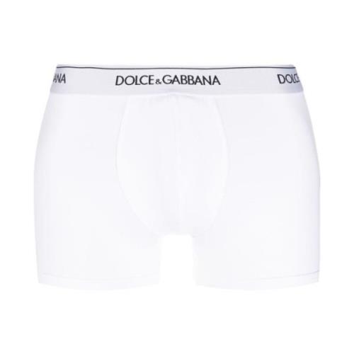 Dolce & Gabbana Vit underkläder med 3,5 cm klack White, Herr