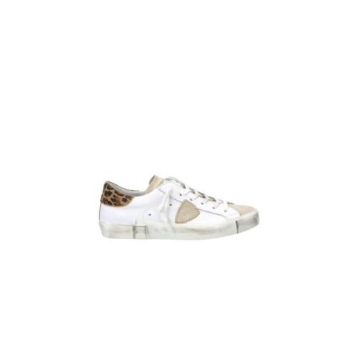 Philippe Model Djurtryck Låga Top Sneakers Kvinnor White, Dam