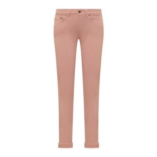 Dondup Slim-fit Jeans Pink, Dam