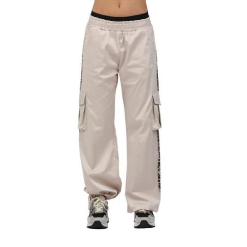 Disclaimer Wide Trousers White, Dam