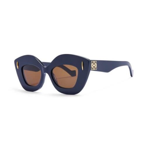 Loewe Chunky Anagram Solglasögon Blue, Dam