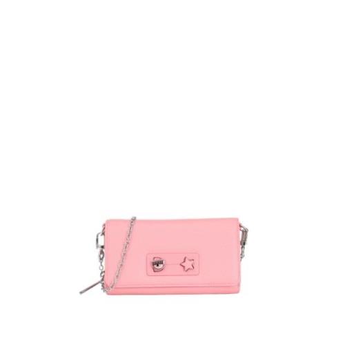 Chiara Ferragni Collection Camellia Rose Plånbok för Kvinnor Pink, Dam