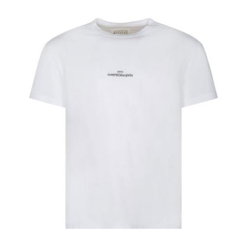 Maison Margiela Stiliga T-shirts och Polos White, Herr