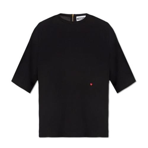 Moschino Oversize T-shirt Black, Herr