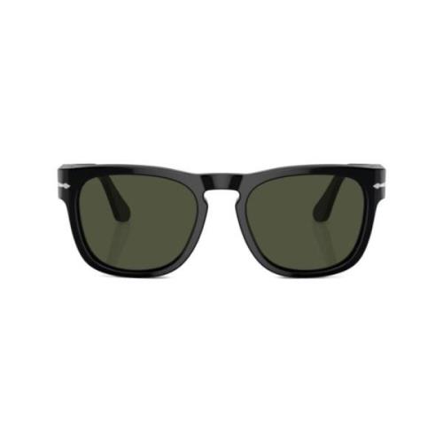 Persol Svarta solglasögon med originaltillbehör Black, Unisex