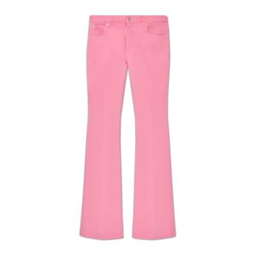 Dsquared2 Flare jeans Pink, Dam