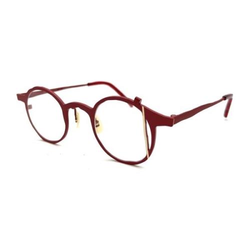 Masahiromaruyama Röda Optiska Glasögon för Kvinnor Red, Dam