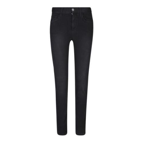 Liu Jo Svarta Jeans för Kvinnor Aw23 Black, Dam