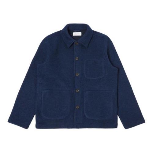 Universal Works Klassisk Field Jacket Blue, Herr