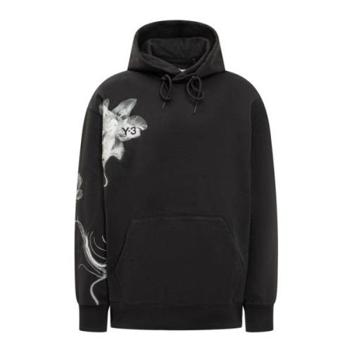 Y-3 GFX FT Hoodie Black, Herr