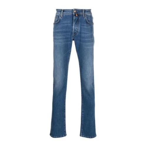 Jacob Cohën Bard Jeans, Handgjorda i Italien Blue, Herr