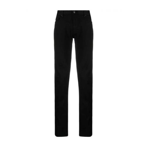 Emporio Armani J061 Stretch Jeans, 5 Fickor Black, Herr