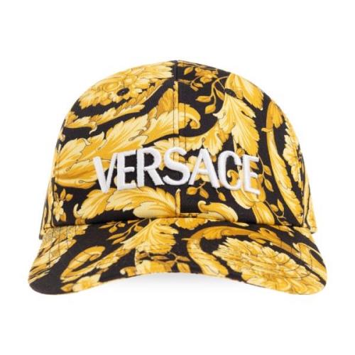 Versace Baseballkeps med logotyp Yellow, Herr