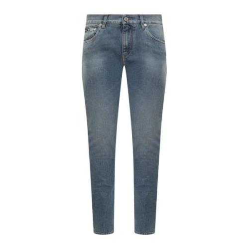 Dolce & Gabbana Slim-fit Jeans Blue, Herr