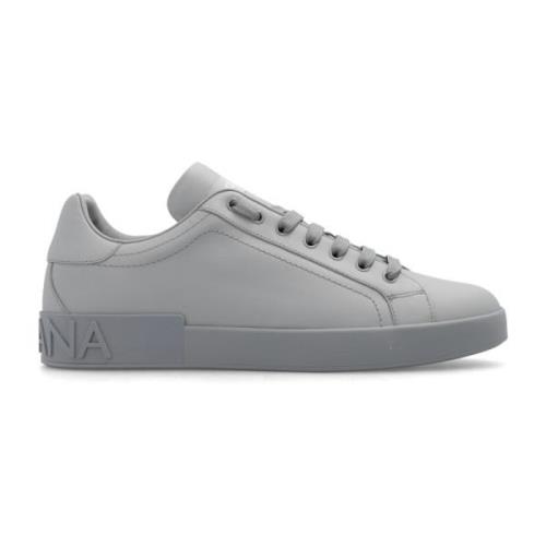 Dolce & Gabbana Portofino sneakers Gray, Herr