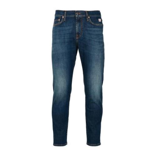 Roy Roger's Slim-Fit Dapper Denim Jeans Blue, Herr