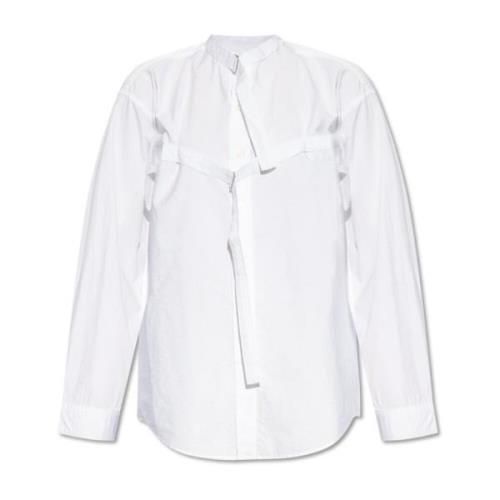 R13 Skjorta med stående krage White, Dam