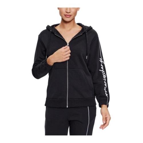 Armani Exchange Damhoodie Black, Dam