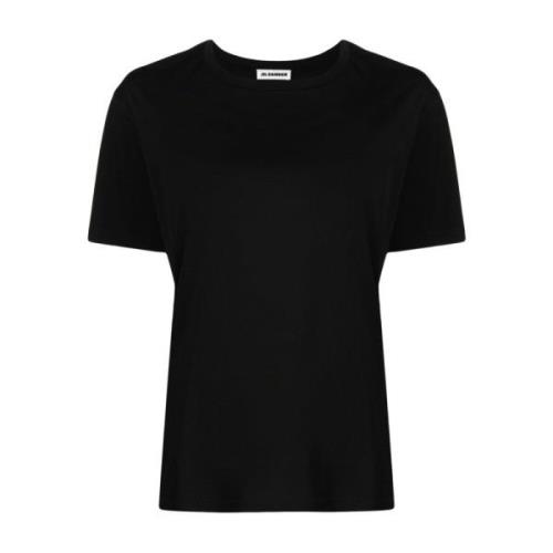 Jil Sander Svarta T-shirts och Polos Black, Dam