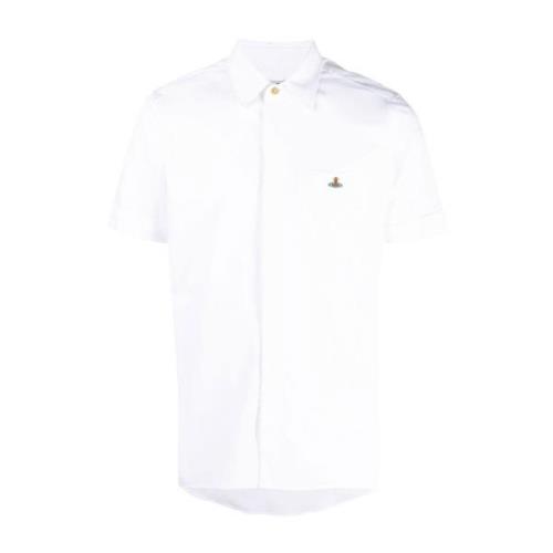 Vivienne Westwood Short Sleeve Shirts White, Herr