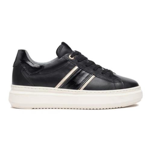 Nerogiardini Svarta Sneakers med Italiensk Kvalitet Black, Dam