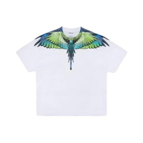 Marcelo Burlon Wings Basic T-Shirt White, Herr