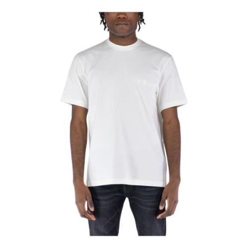 Y-3 Avslappnad T-shirt White, Herr