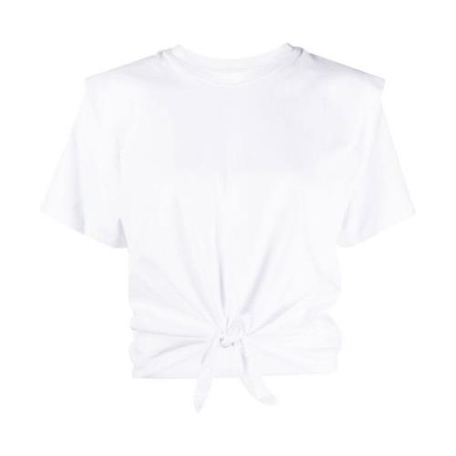 Isabel Marant Étoile Vit Zelikia T-shirt White, Dam