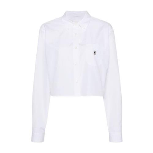 Givenchy Vita Skjortor för Män White, Dam