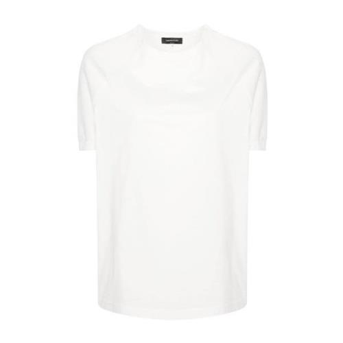 Fabiana Filippi Vita Bomull Jersey T-shirts och Polos White, Dam