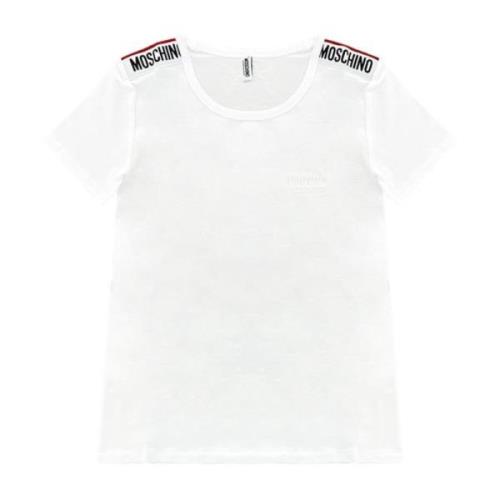 Moschino Vita T-shirts och Polos White, Dam
