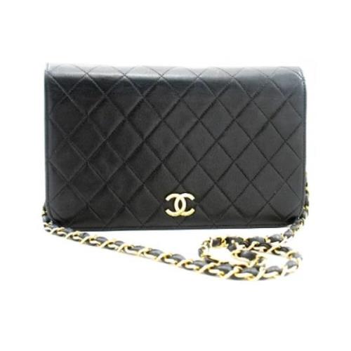 Chanel Vintage Pre-owned Laeder chanel-vskor Black, Dam